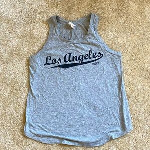 ❌SOLD❌ PINK Victoria’s Secret LA Tank